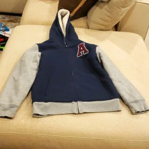 Boys Letterman Sweater Jacket